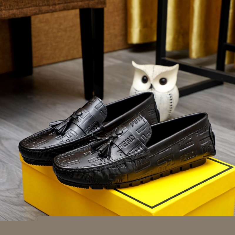 F**di leather shoes